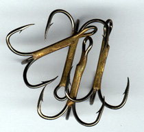 Buzz Bomb Treble Hooks